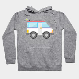 fancy van road trip Hoodie